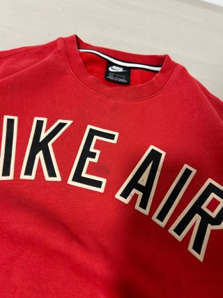 Sudadera Nike Air Roja Y2K Vintage