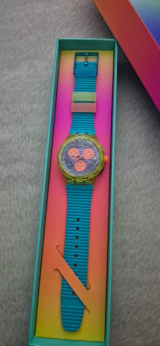 Orologio Swatch Neon Cronografo
