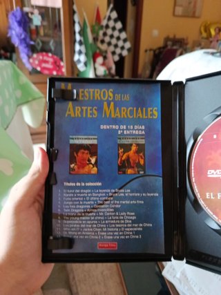 El Furor del Dragón DVD Bruce Lee
