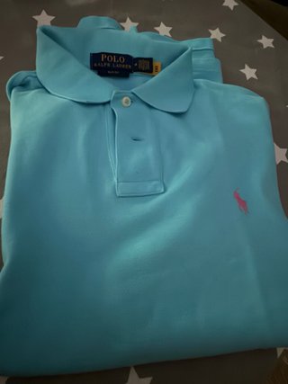 Polo Ralph Lauren Slim Fit M Turquesa