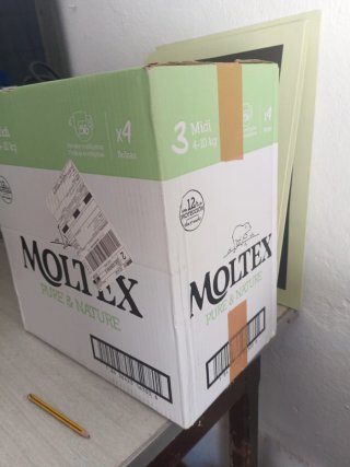 Pack Pañales Moltex T3 Ecològicos