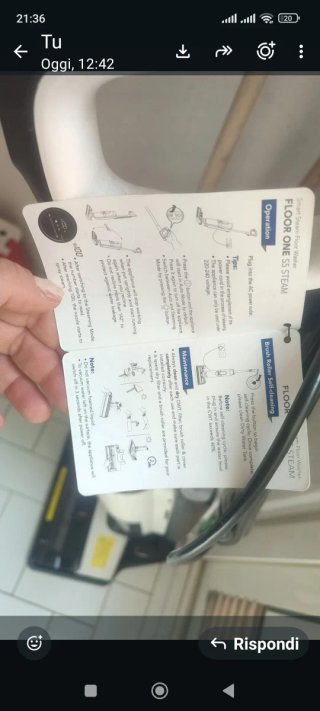 Lavapavimenti Tineco e aspirapolvere