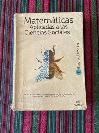 Matemáticas aplicadas a las Ciencias Sociales I...