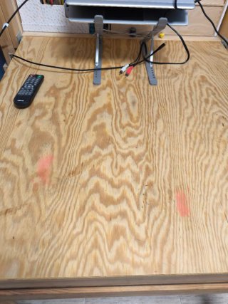 Escritorio plegable madera