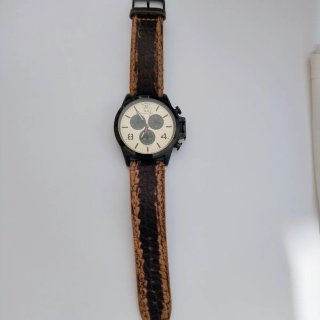 Reloj Massimo Dutti Negro y Beige
