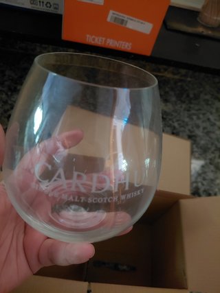 4 Vasos de Whisky Cardhu