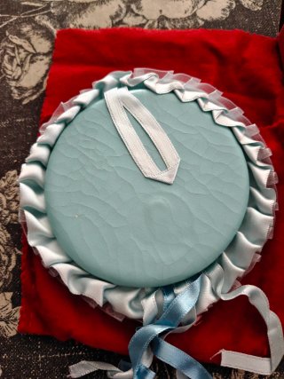 Medalla Plata Ángel de la Guarda Luna Estrellas