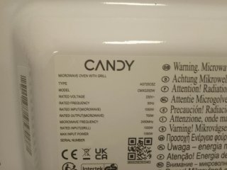 Microondas Candy con Grill. Nuevo