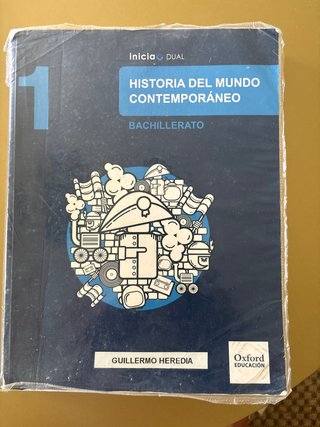 Historia del mundo contemporáneo, 1 Bachillerato