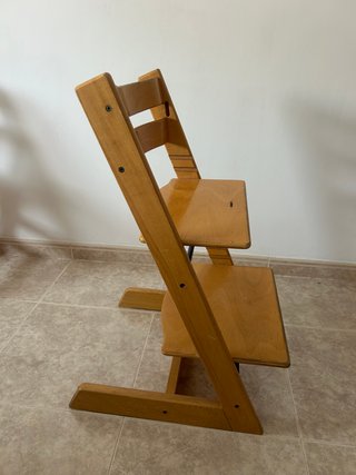 Silla Stokke madera ajustable para niños