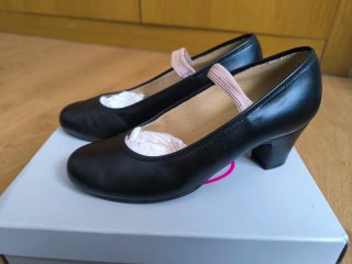 Zapatos Flamenco Decathlon Negros