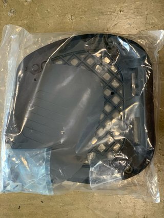 Nuevo Baúl Moto 45L Negro y Gris