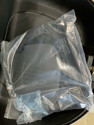 Nuevo Baúl Moto 45L Negro y Gris