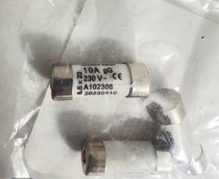 Lote de 27 fusibles de cerámica 8,5 × 23 mm