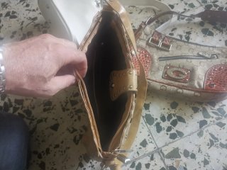 Lote 3 bolsos: Prada blanco y más