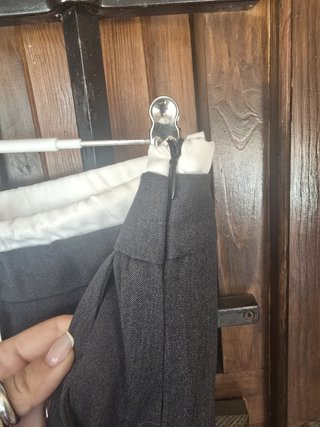 2 Pantalones Zara Gris y Marrón Talla M
