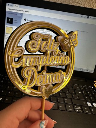 Topper para tarta