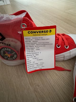 Zapatillas Converse All Star Rojas