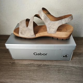 Sandalias Gabor Metalizadas Talla 43
