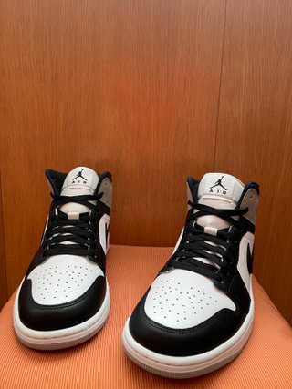 Nike Air Jordan 1 Mid Shadow Gris/Blanco