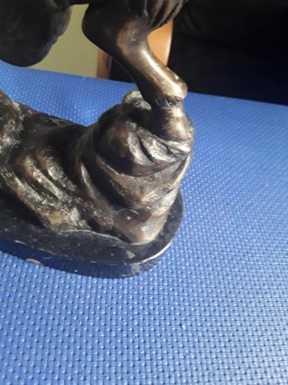 Scultura bronzo Fauno danzante