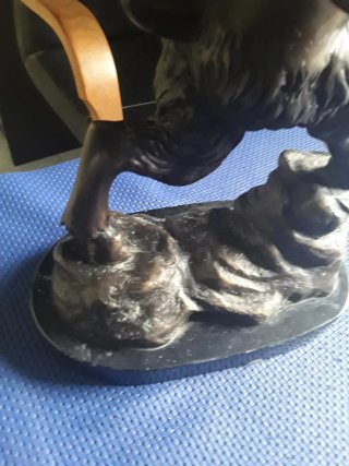 Scultura bronzo Fauno danzante