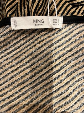 Mono Mango Rayas Dorado Talla M
