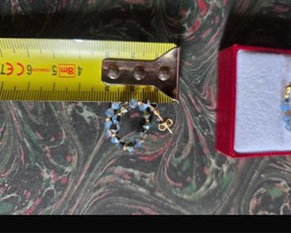 Pendientes Oro 18k y Cristales Swarovski