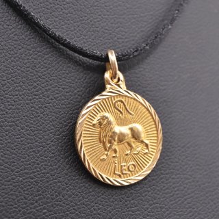 Medalla Signo Leo Oro 18k