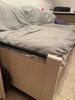Cama nido madera y tela