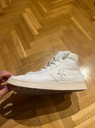 Converse Pro Leather Blancas Talla 42
