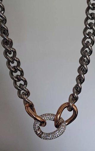 Collana Swarovski Argento