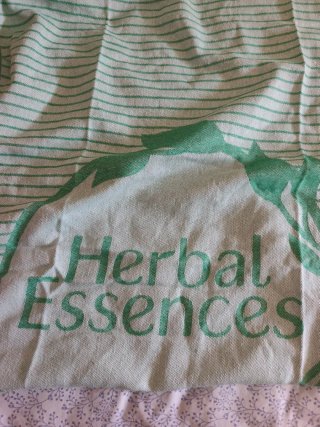 Pareo/Toalla Herbal Essences Verde Rayas