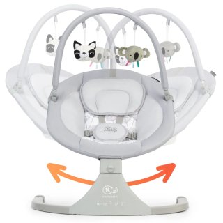 Hamaca eléctrica Kinderkraft+Hamaca Fisher  Price