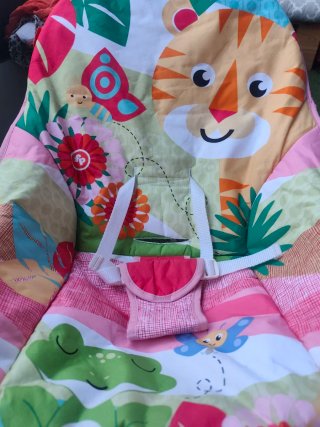 Hamaca eléctrica Kinderkraft+Hamaca Fisher  Price