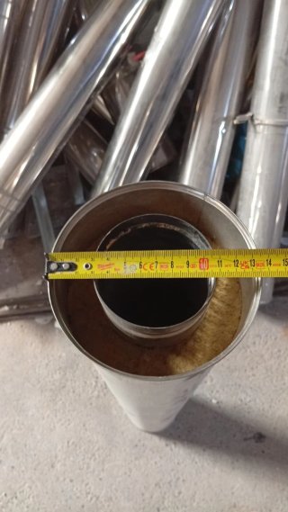 Tubo Doble Pared Inox Aislado