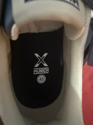 Zapatillas Munich Talla 45 Azul/Blanco