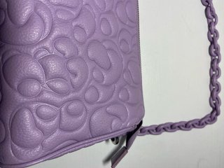 Bolso Tous exterior 100% Piel Vacuna Morado