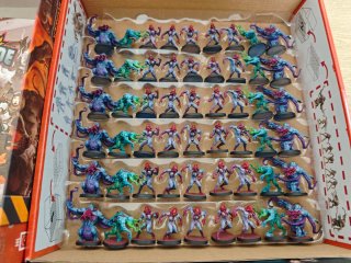 Zombicide Invader pintado y enfundado
