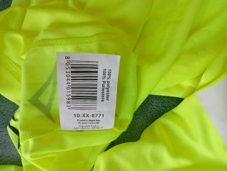 Camisola árbitro LEGEA amarela fluorescente