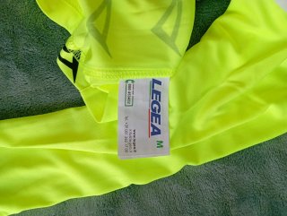Camisola árbitro LEGEA amarela fluorescente