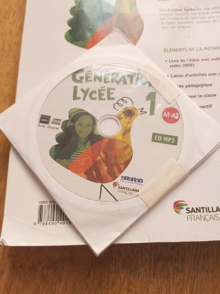 GENERATION LYCEE A1/A2 ELEVE+CD