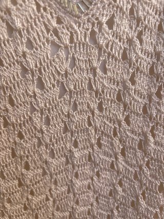 Vestido crochet blanco Karen Millen