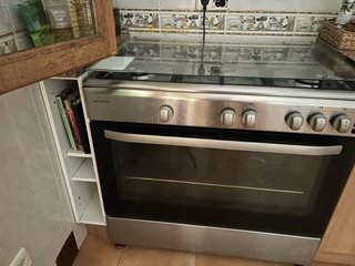 Cocina Gas Butano 5 Fogones Inox