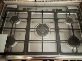 Cocina Gas Butano 5 Fogones Inox