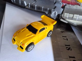 Micro Machines Hasbro 2003 Coche Negro Accesorios