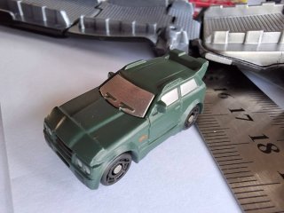 Micro Machines Hasbro 2003 Coche Negro Accesorios