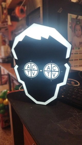 Lámpara LED Discoteca ACTV Vintage