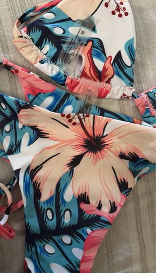 Costume da bagno Shein fantasia floreale