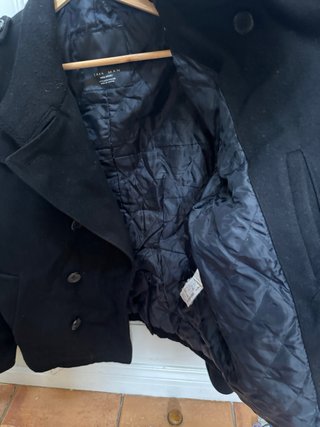 Abrigo Zara Negro